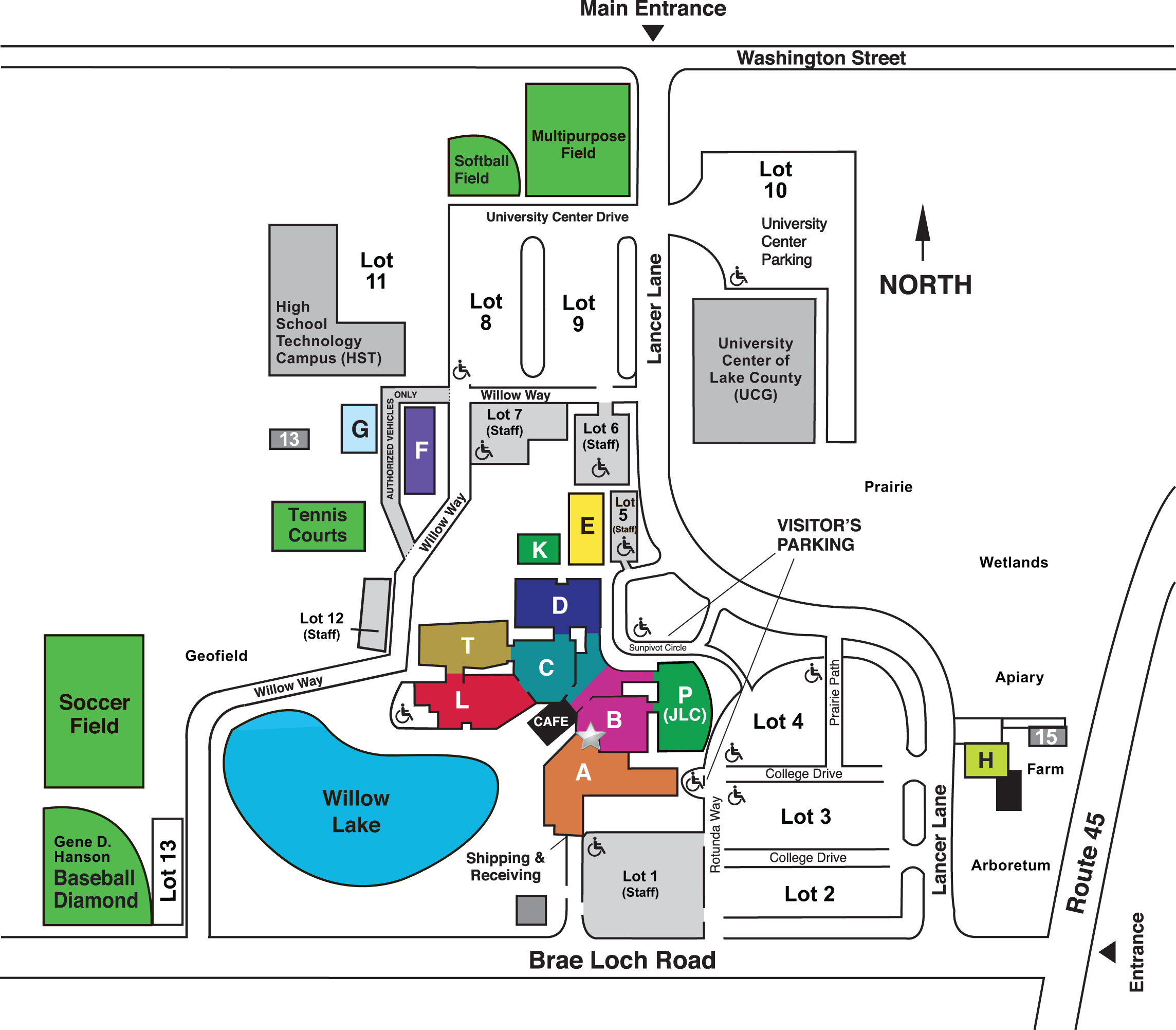 Grayslake Campus Map