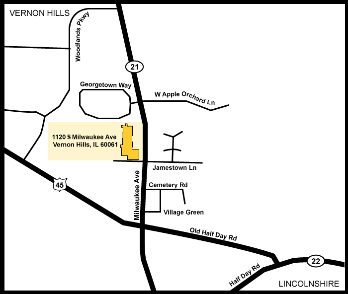 Southlake Campus Map