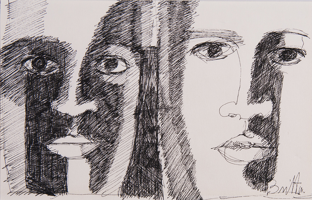 Two Faces by Sylvester Britton
