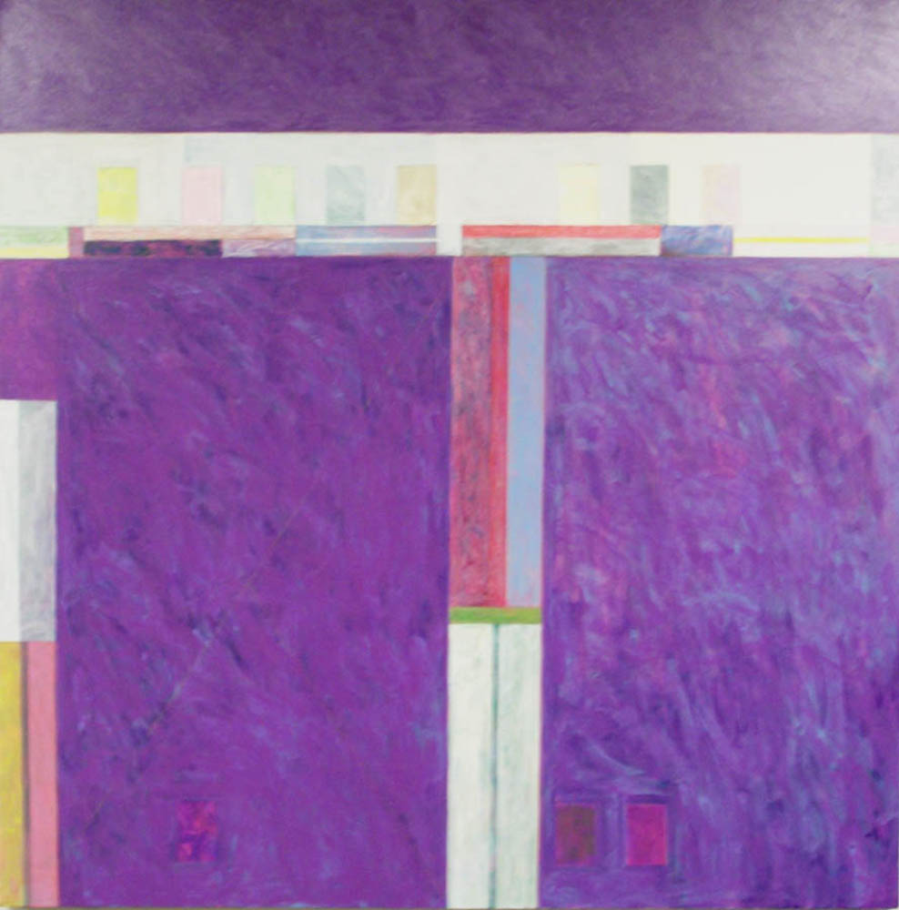 Untitled #98 (3 of 3: violet) by Reginald Coleman