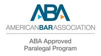 ABA Approved Paralegal Program logo